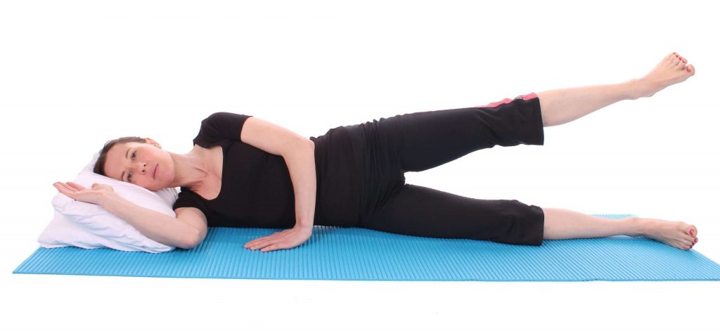 Abdução de quadril para aumentar o bumbum
