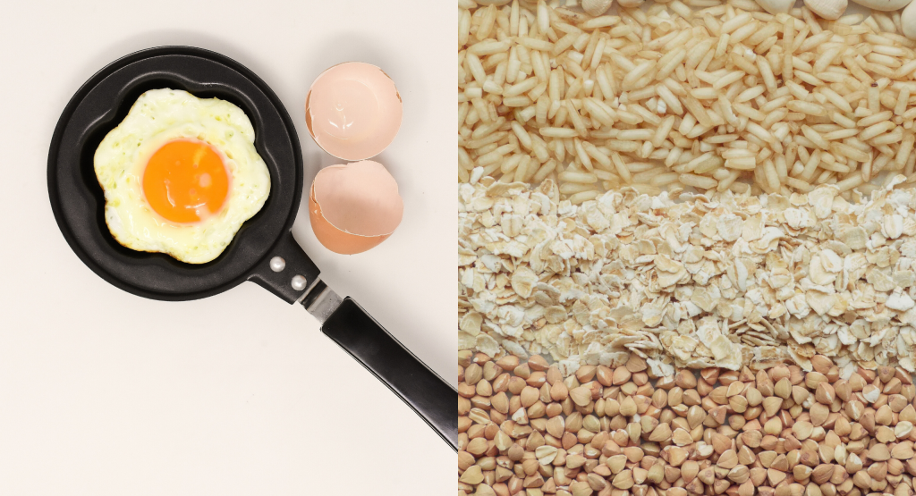 Como emagrecer com saúde comendo ovos e cereais integrais