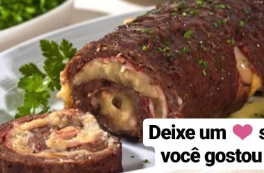 Rocambole De Carne Moída – A Receita De Uma Dieta Saudável