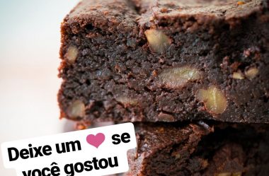 Como Diminuir A Barriga Comendo O Que Gosta – Receita De Brownie Fit Com Batata-Doce